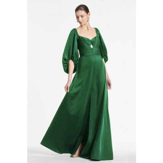 Sachin & Babi Angelina Gown - Emerald Dresses 1 Sachin & Babi Angelina Gown - Emerald Dresses