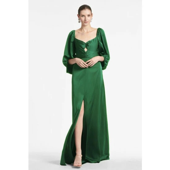Sachin & Babi Angelina Gown - Emerald Dresses 2 Sachin & Babi Angelina Gown - Emerald Dresses - Image 2