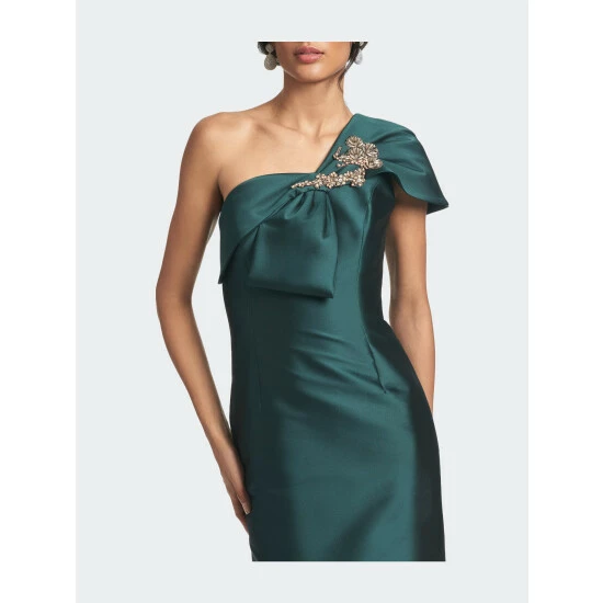Sachin & Babi Ines Gown - Forest Green Dresses 4 Sachin & Babi Ines Gown - Forest Green Dresses - Image 4
