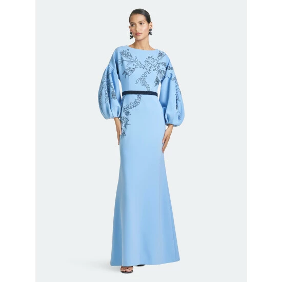 Sachin & Babi Aria Gown Dress Dresses Cornflower 1 Sachin & Babi Aria Gown Dress Dresses Cornflower