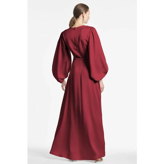 Sachin & Babi Jenny Gown - Bordeaux Dresses 3 Sachin & Babi Jenny Gown - Bordeaux Dresses - Image 3