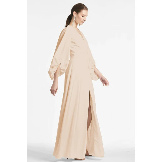 Sachin & Babi Jenny Gown - Champagne Dresses 2 Sachin & Babi Jenny Gown - Champagne Dresses - Image 2