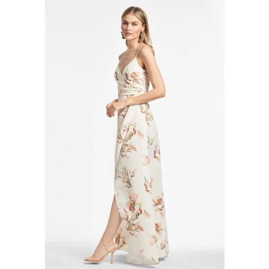 Sachin & Babi Abby Gown - Eggshell Venetia Petals Dresses 2 Sachin & Babi Abby Gown - Eggshell Venetia Petals Dresses - Image 2