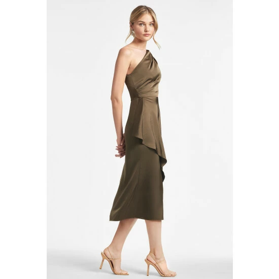 Sachin & Babi Evangeline Dress - Olive Dresses 2 Sachin & Babi Evangeline Dress - Olive Dresses - Image 2