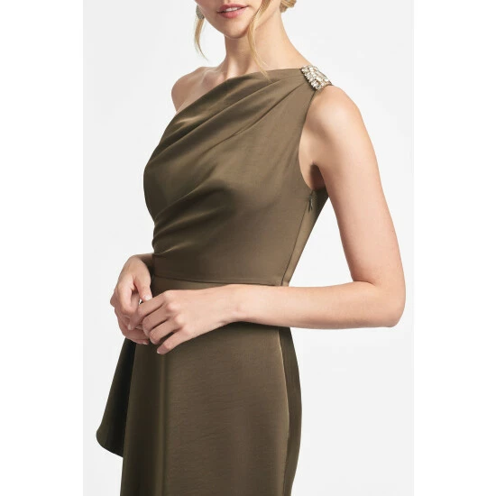 Sachin & Babi Evangeline Dress - Olive Dresses 4 Sachin & Babi Evangeline Dress - Olive Dresses - Image 4