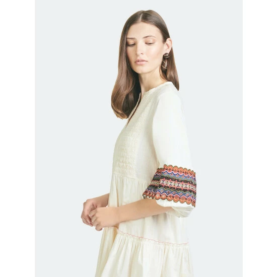 Sachin & Babi Coco Dress Dresses Ivory 3 Sachin & Babi Coco Dress Dresses Ivory - Image 3