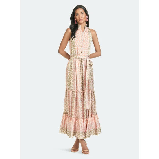 Sachin & Babi Blair Dress Dresses Stripe Ikat Floral 2 Sachin & Babi Blair Dress Dresses Stripe Ikat Floral - Image 2