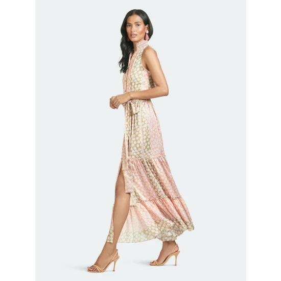 Sachin & Babi Blair Dress Dresses Stripe Ikat Floral 3 Sachin & Babi Blair Dress Dresses Stripe Ikat Floral - Image 3