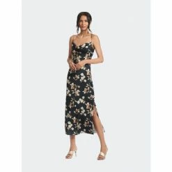 Sachin & Babi Sanza Dress - Black Venetia Petal Dresses