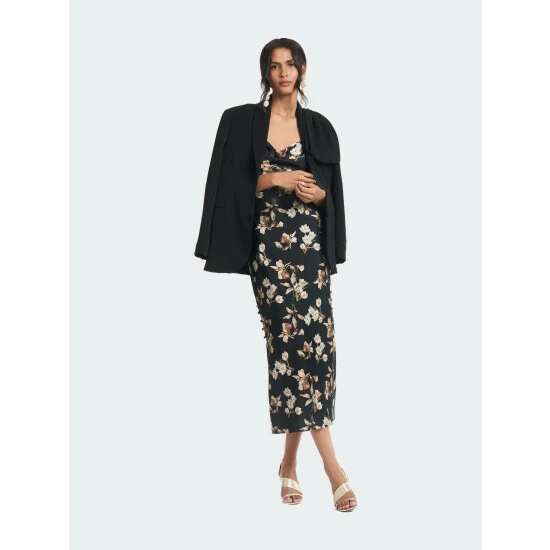 Sachin & Babi Sanza Dress - Black Venetia Petal Dresses 4 Sachin & Babi Sanza Dress - Black Venetia Petal Dresses - Image 4