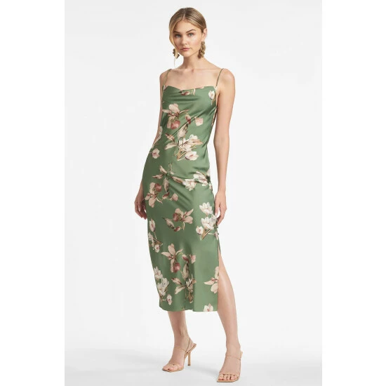 Sachin & Babi Sanza Dress Dresses Olive Venetia Petals 2 Sachin & Babi Sanza Dress Dresses Olive Venetia Petals - Image 2
