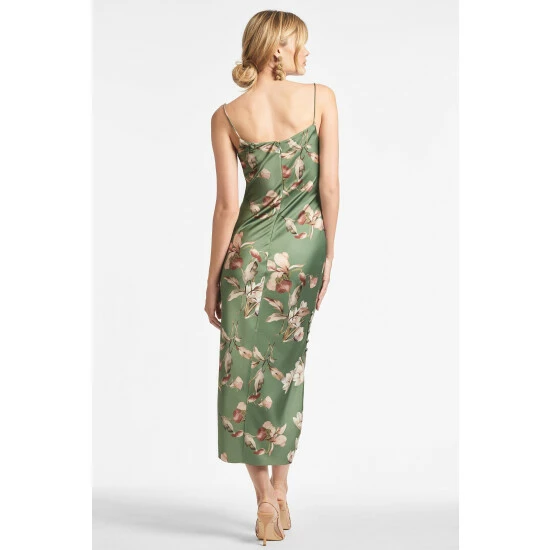 Sachin & Babi Sanza Dress Dresses Olive Venetia Petals 4 Sachin & Babi Sanza Dress Dresses Olive Venetia Petals - Image 4