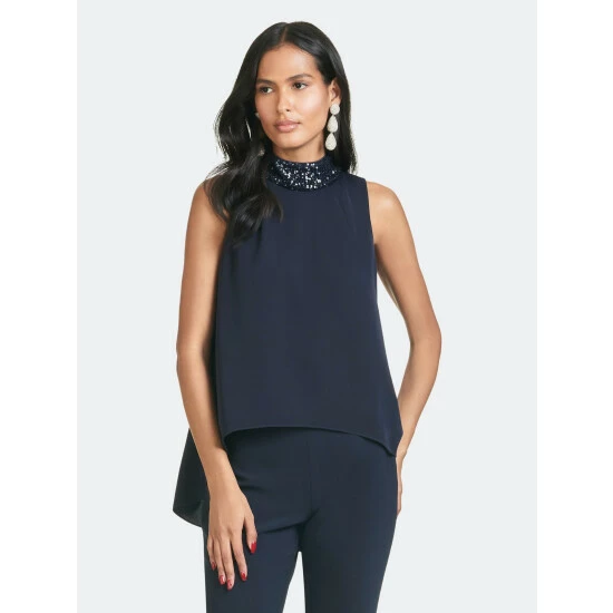 Sachin & Babi Keaton Top - Midnight Tops 3 Sachin & Babi Keaton Top - Midnight Tops - Image 3