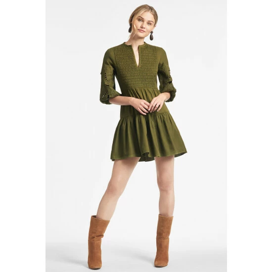 Sachin & Babi Kendall Dress Dresses Olive 1 Sachin & Babi Kendall Dress Dresses Olive