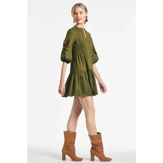 Sachin & Babi Kendall Dress Dresses Olive 2 Sachin & Babi Kendall Dress Dresses Olive - Image 2