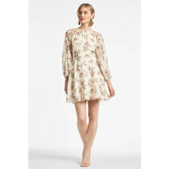 Sachin & Babi Bevvy Dress - Eggshell Venetia Petals Dresses 1 Sachin & Babi Bevvy Dress - Eggshell Venetia Petals Dresses