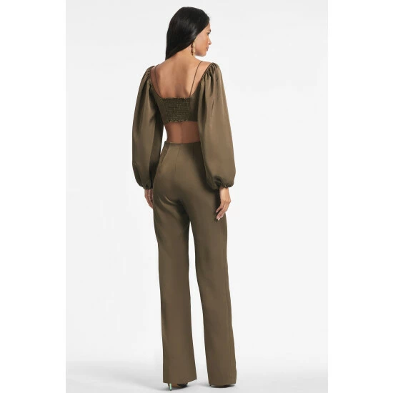 Sachin & Babi Bruni Jumpsuit Jumpsuits & Rompers Olive 2 Sachin & Babi Bruni Jumpsuit Jumpsuits & Rompers Olive - Image 2