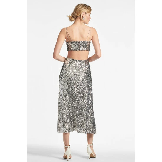 Sachin & Babi Roux Dress Dresses Silver 3 Sachin & Babi Roux Dress Dresses Silver - Image 3