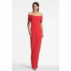 Sachin & Babi Julia Gown Dresses Vermilion