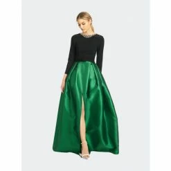 Sachin & Babi Shop 18 Sachin & Babi Desdemona Gown - Black/Emerald Dresses