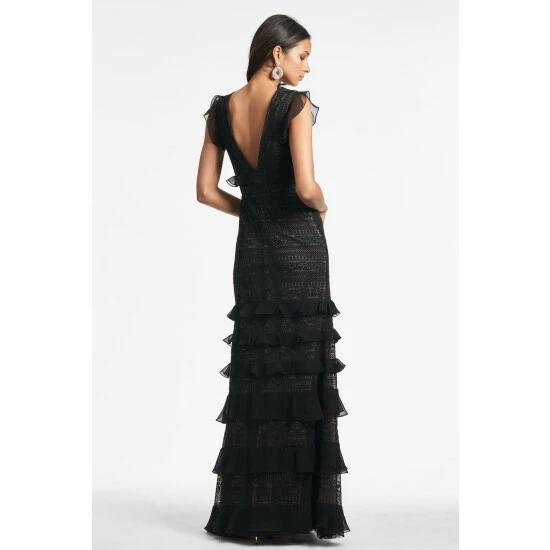 Sachin & Babi Serafina Gown Dresses Black 4 Sachin & Babi Serafina Gown Dresses Black - Image 4