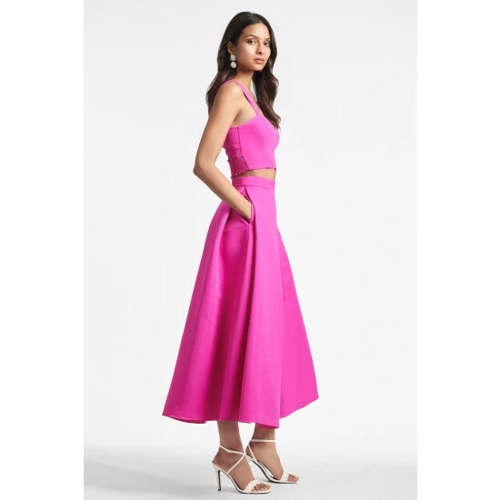 Sachin & Babi Leighton Skirt - Cerise Skirts 4 Sachin & Babi Leighton Skirt - Cerise Skirts - Image 4