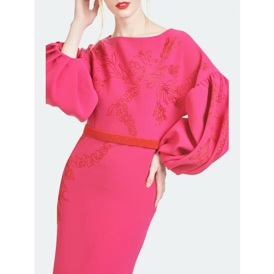 Sachin & Babi Aria Gown Dresses Fuchsia 2 Sachin & Babi Aria Gown Dresses Fuchsia - Image 2