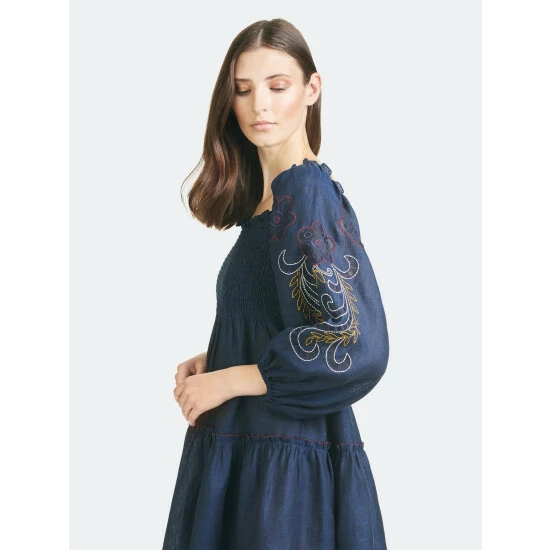 Sachin & Babi Lola Dress Dresses Midnight 6 Sachin & Babi Lola Dress Dresses Midnight - Image 6