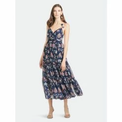 Sachin & Babi Dalia Dress Dresses Eastern Gouache Botanical