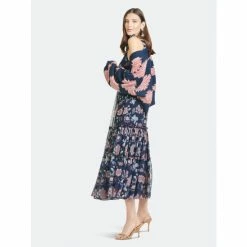 Sachin & Babi Dalia Dress Dresses Eastern Gouache Botanical -Sachin & Babi Shop unnamed file 339