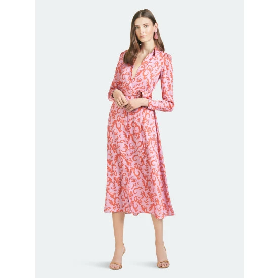 Sachin & Babi Lenora Dress Dresses Lilac Aztec Floral Painting 1 Sachin & Babi Lenora Dress Dresses Lilac Aztec Floral Painting