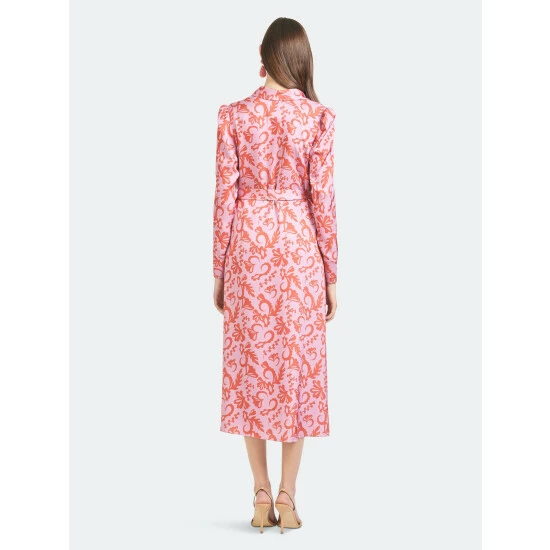 Sachin & Babi Lenora Dress Dresses Lilac Aztec Floral Painting 3 Sachin & Babi Lenora Dress Dresses Lilac Aztec Floral Painting - Image 3