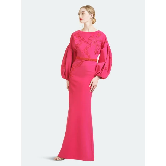 Sachin & Babi Aria Gown Dresses Fuchsia 8 Sachin & Babi Aria Gown Dresses Fuchsia - Image 8
