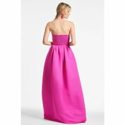 Sachin & Babi Ava Skirt - Cerise Skirts -Sachin & Babi Shop unnamed file 393