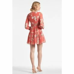 Sachin & Babi Keira Dress - Coral Venetia Petals Dresses 7 Sachin & Babi Keira Dress - Coral Venetia Petals Dresses -Sachin & Babi Shop unnamed file 397
