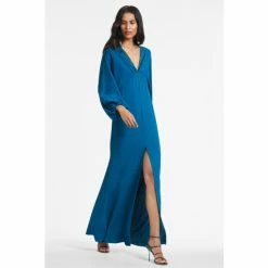 Alternative view of Sachin & Babi Gabby Gown - Teal Dresses
