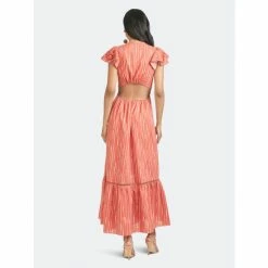 Alternative view of Sachin & Babi Georgia Dress Dresses Striped Orange Shibori