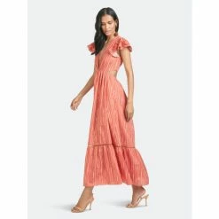 Sachin & Babi Georgia Dress Dresses Striped Orange Shibori -Sachin & Babi Shop unnamed file 427