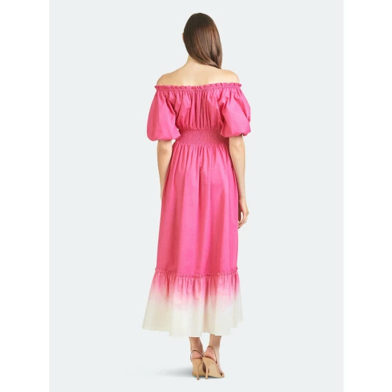 Sachin & Babi Martina Dress Dresses Fuchsia 3 Sachin & Babi Martina Dress Dresses Fuchsia - Image 3