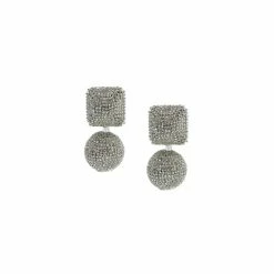 Sachin & Babi Lydia Earrings - Clear Crystal