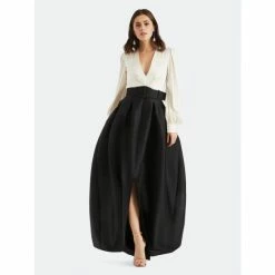 Sachin & Babi Shop 10 Sachin & Babi Zoe Gown - Ivory And Black Dresses