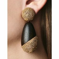 Sachin & Babi Christina Earrings Panto Wood & Rose Gold -Sachin & Babi Shop unnamed file 507