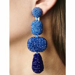 Sachin & Babi Josephine Beaded Earrings Raspberry Ombre -Sachin & Babi Shop unnamed file 516