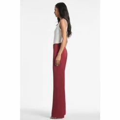 Sachin & Babi Alli Pant - Bordeaux Pants -Sachin & Babi Shop unnamed file 544