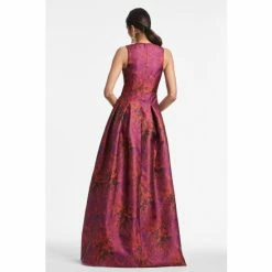 Sachin & Babi Brooke Gown - Raspberry Bouquet Multi Dresses -Sachin & Babi Shop unnamed file 548