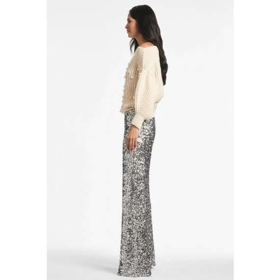 Sachin & Babi Kit Knit Sweater Sweatshirts & Sweaters Ivory 3 Sachin & Babi Kit Knit Sweater Sweatshirts & Sweaters Ivory - Image 3