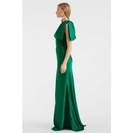 Sachin & Babi Aubrey Gown - Emerald Dresses 2 Sachin & Babi Aubrey Gown - Emerald Dresses - Image 2