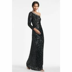 Sachin & Babi Greta Gown - Black Dresses