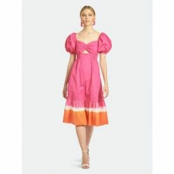 Sachin & Babi Bri Dress Dresses Fuchsia/orange