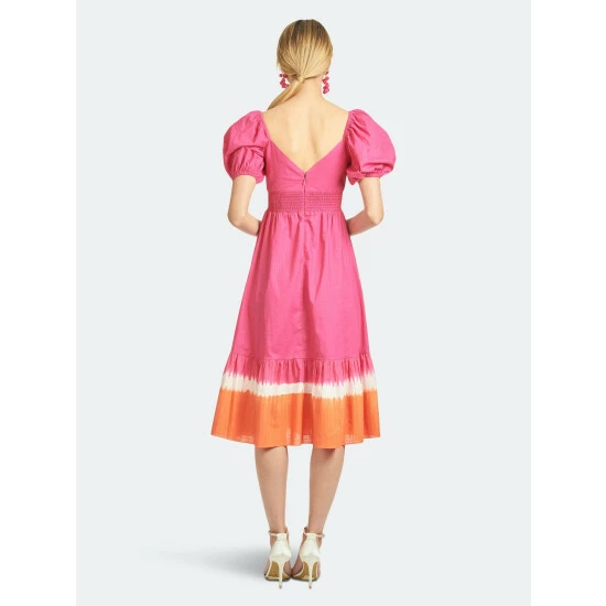 Sachin & Babi Bri Dress Dresses Fuchsia/orange 2 Sachin & Babi Bri Dress Dresses Fuchsia/orange - Image 2
